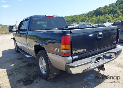 2006 GMC Sierra 1500 Slt из США, поврежденный, VIN 1GTEK19B36Z111933